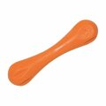 Attractiveatractivo Zogoflex Orange Hurley Bone Synthetic Rubber Chew Dog Toy, Large AT3307949